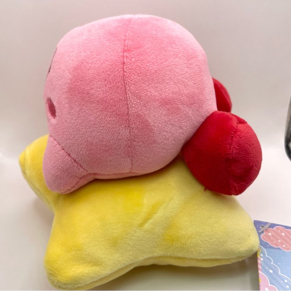 Club Mocchi-Mocchi Warp Star Kirby Junior 6” Plush - NEW* - Picture 6 of 8